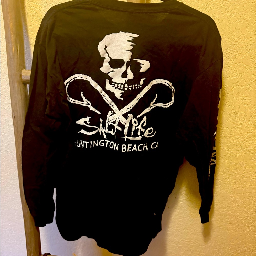 Black Skull Life Shirt